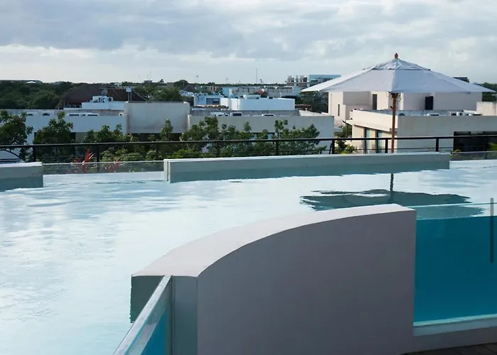 Apartamento Downtown Penthouse With Private Pool, Rooftop Pool And Gym, Short Distance From Beaches, Restaurants & Nightlife Tulum