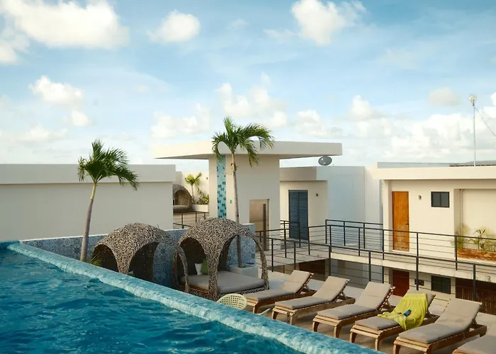 Downtown Penthouse With Private Pool, Rooftop Pool And Gym, Short Distance From Beaches, Restaurants & Nightlife Tulum