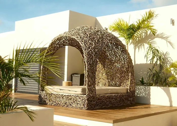 Downtown Penthouse With Private Pool, Rooftop Pool And Gym, Short Distance From Beaches, Restaurants & Nightlife Apartamento Tulum